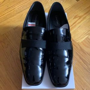 Calvin Klein Patent Leather Men’s Shoes Size 12